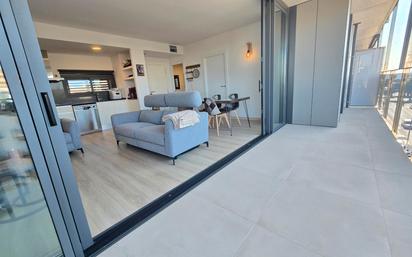 Sala d'estar de Apartament en venda en Roses amb Aire condicionat i Terrassa