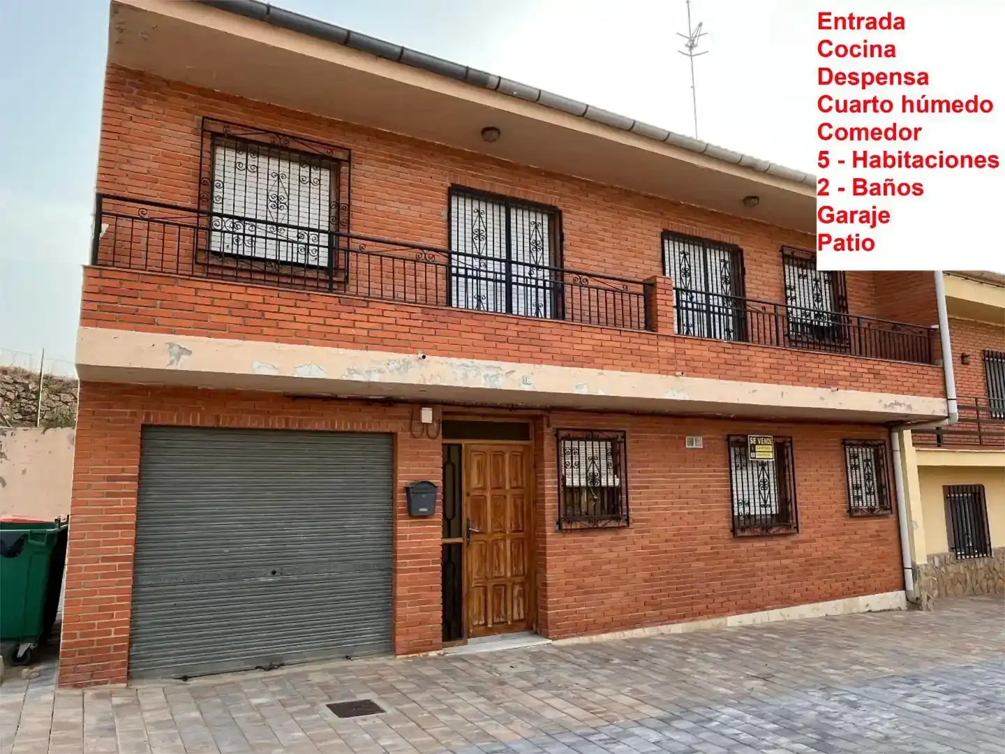 Exterior view of Flat for sale in Bonete  with Private garden, Terrace and Storage room
