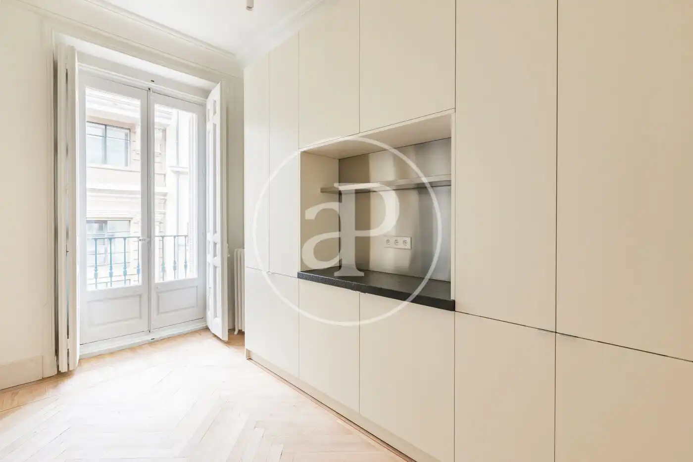 Küche von Wohnung zur Miete in Madrid mit Klimaanlage, Heizung und Möbliert