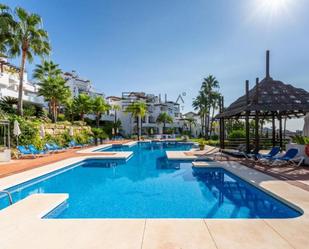 Exterior view of Flat for sale in Marbella  with Terrace, Storage room and Swimming Pool