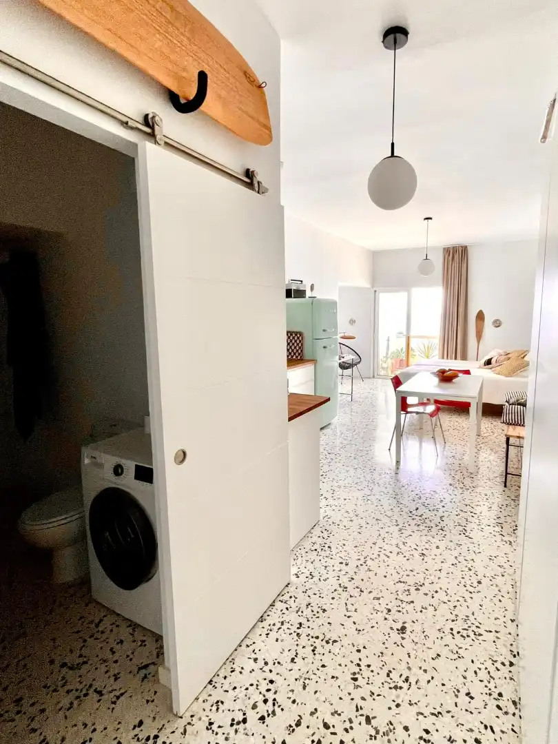 Cuina de Apartament en venda en Santa Cruz de Tenerife amb Moblat i Balcó