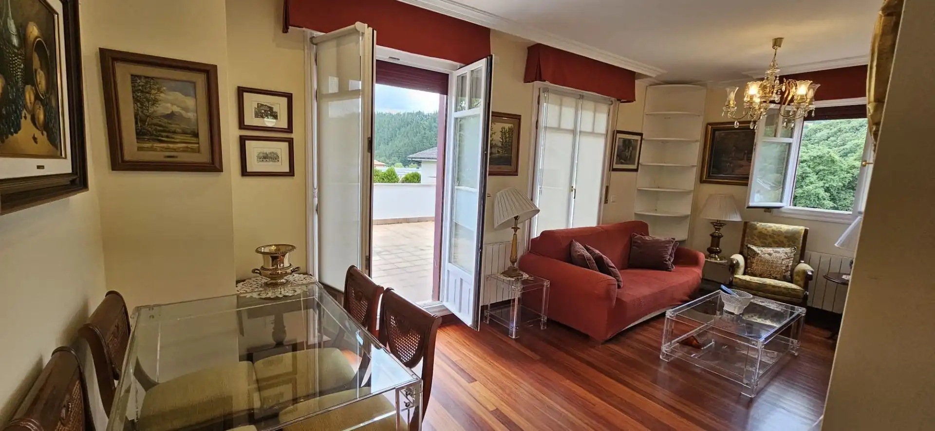 Sala de estar de Piso en venta en Okondo con Terraza y Trastero