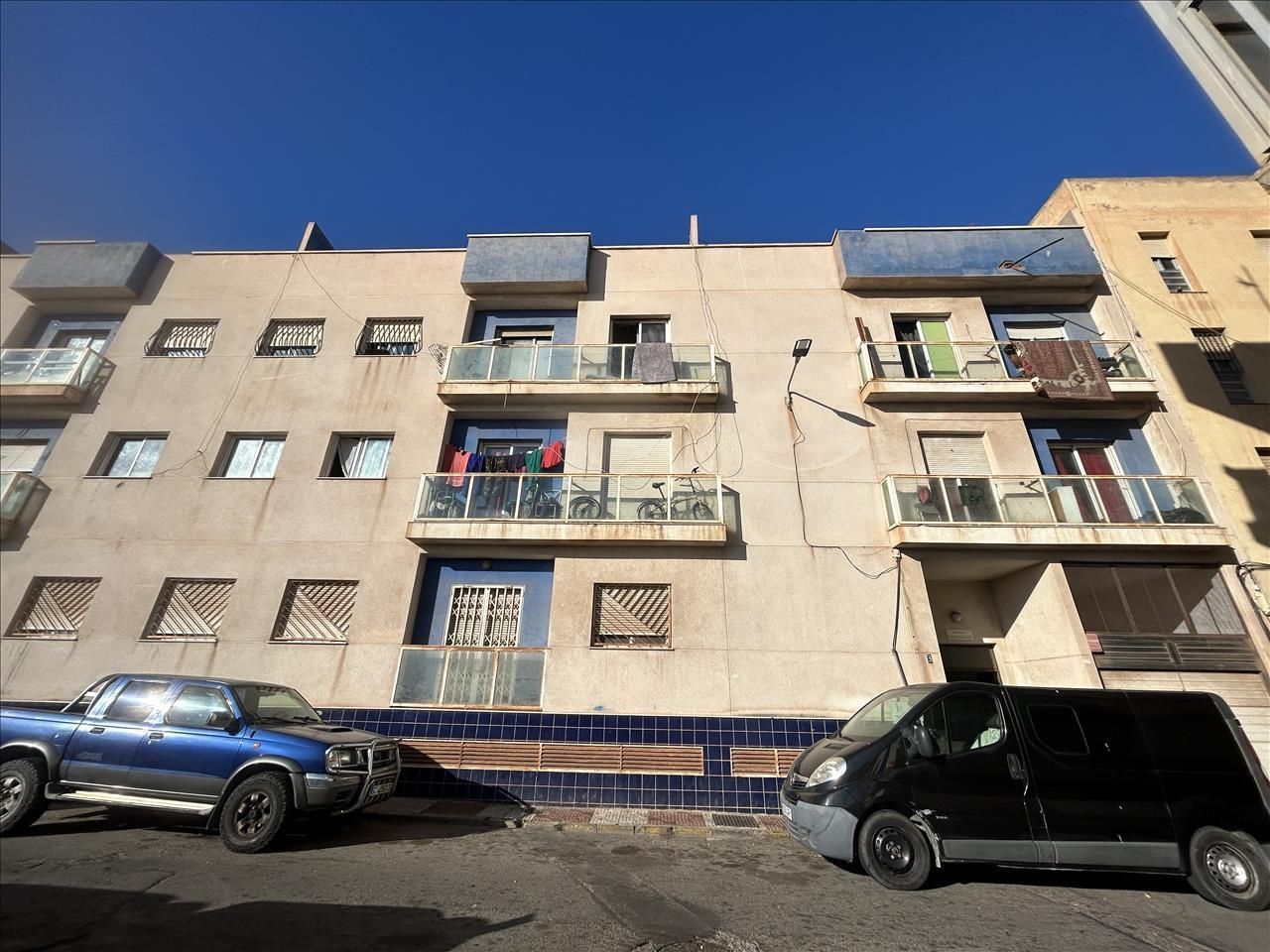 Exterior view of Flat for sale in Roquetas de Mar