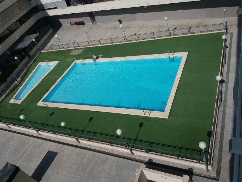 Swimming pool of Flat for sale in Elche / Elx  with Air Conditioner, Heating and Terrace