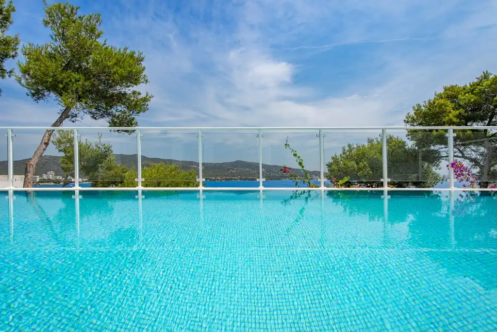 Swimming pool of Houses for sale in Calvià  with Air Conditioner, Private garden and Terrace