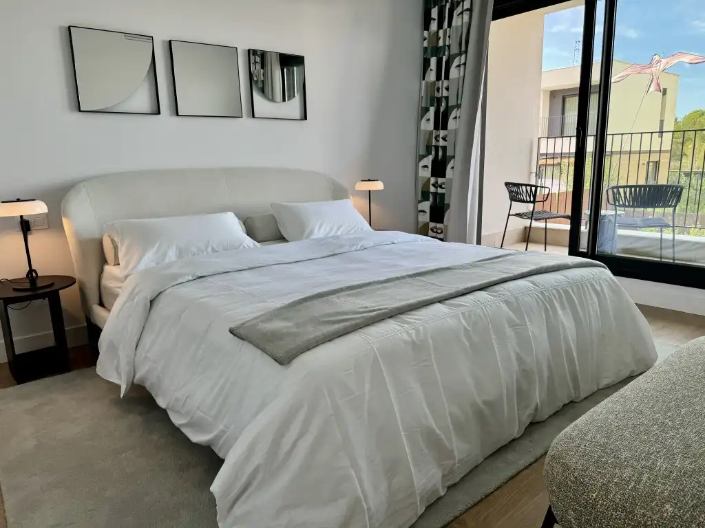 Dormitori de Casa o xalet de lloguer en Llucmajor amb Aire condicionat, Jardí privat i Terrassa