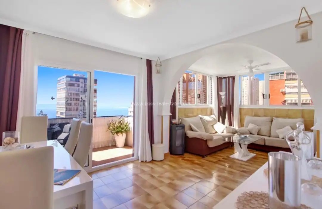 Exterior view of Flat for sale in Benidorm  with Furnished