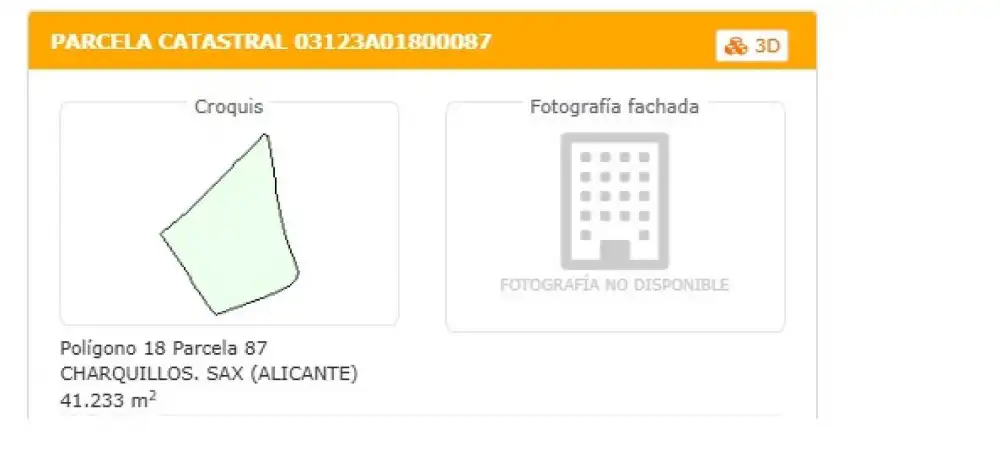 Terreno residencial en venta en Sax, imagen 2