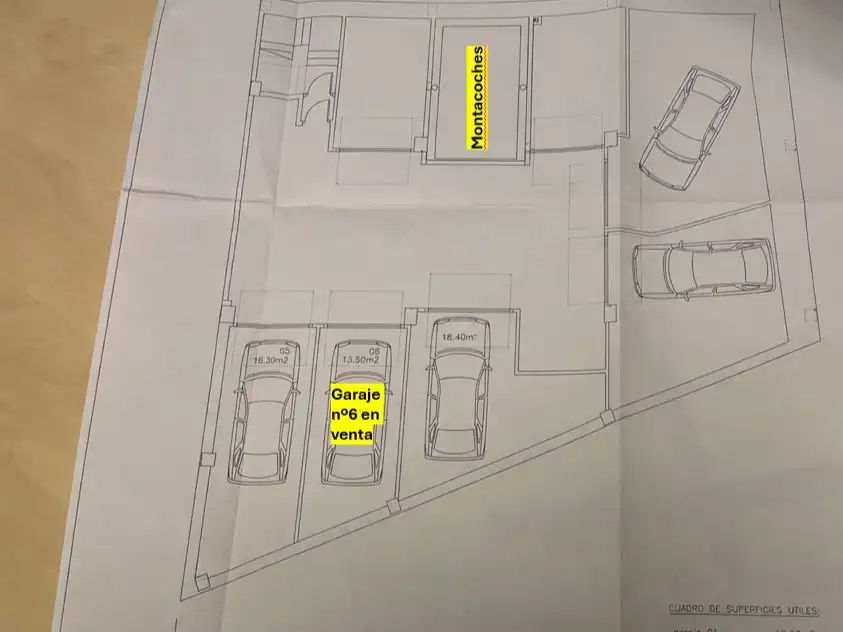 Parkplatz von Garage zum Verkauf in Segura