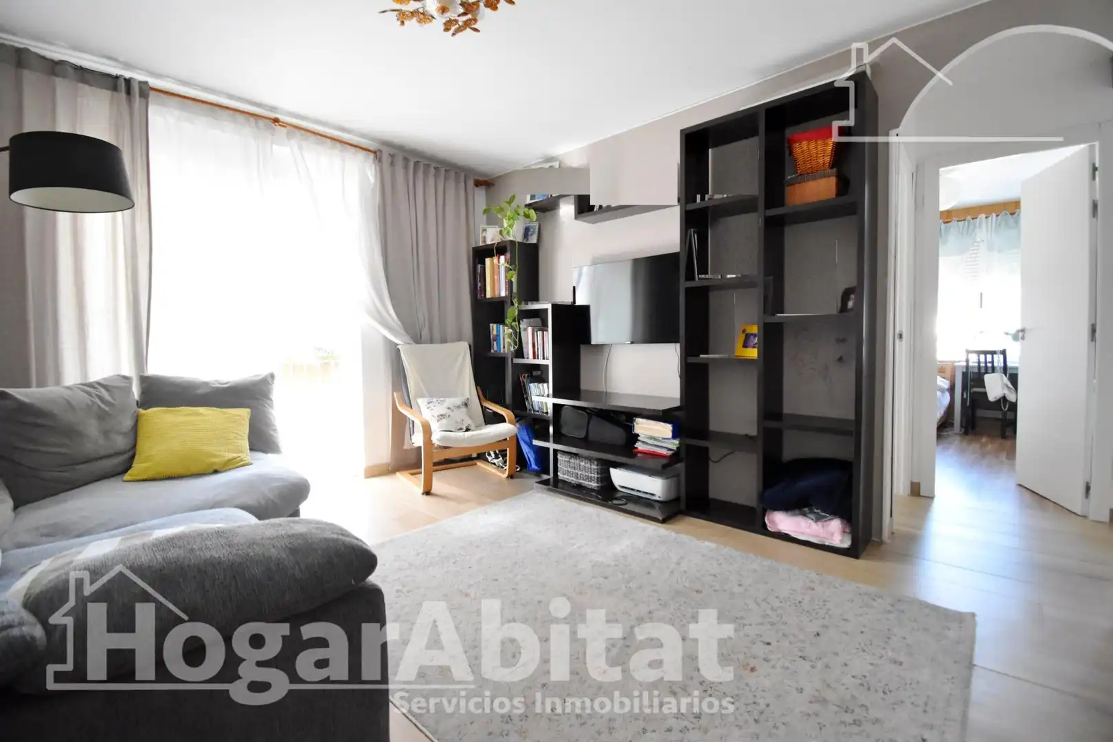 Sala de estar de Piso en venta en Gandia con Aire acondicionado, Calefacción y Terraza