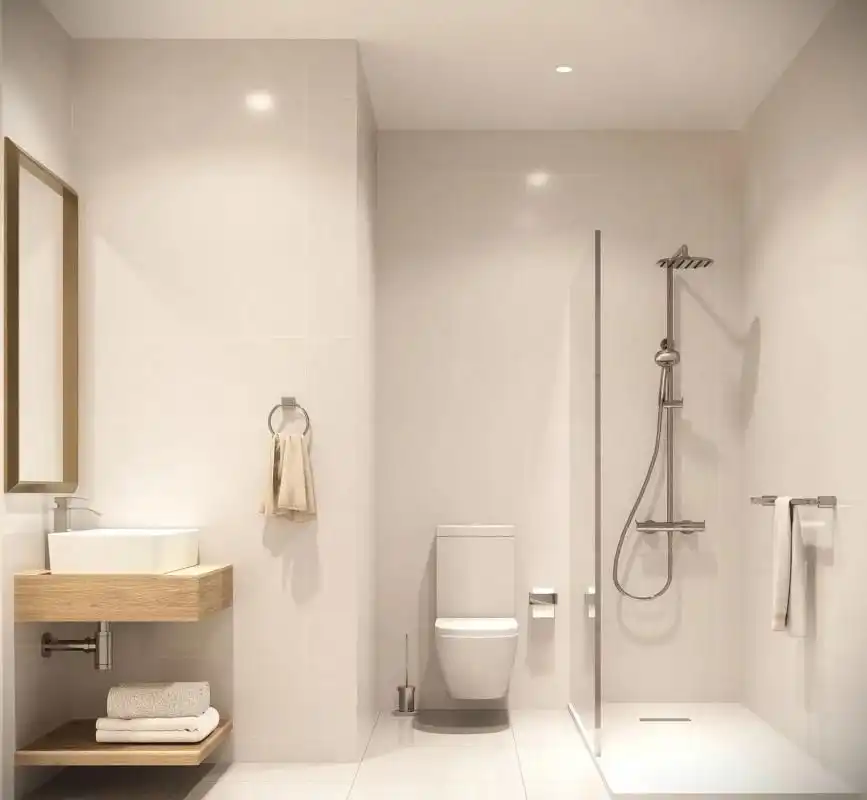Bany de Apartament en venda en Jávea / Xàbia amb Alarma i Piscina comunitària
