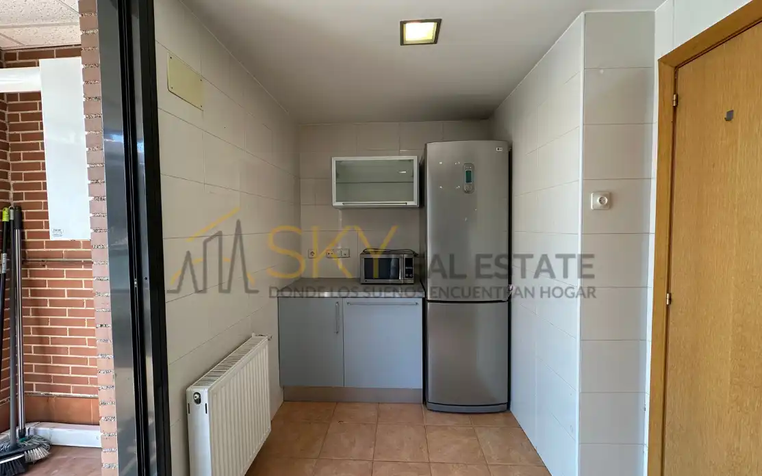 Kitchen of Attic for sale in Madrid  with Air Conditioner, Heating and Terrace