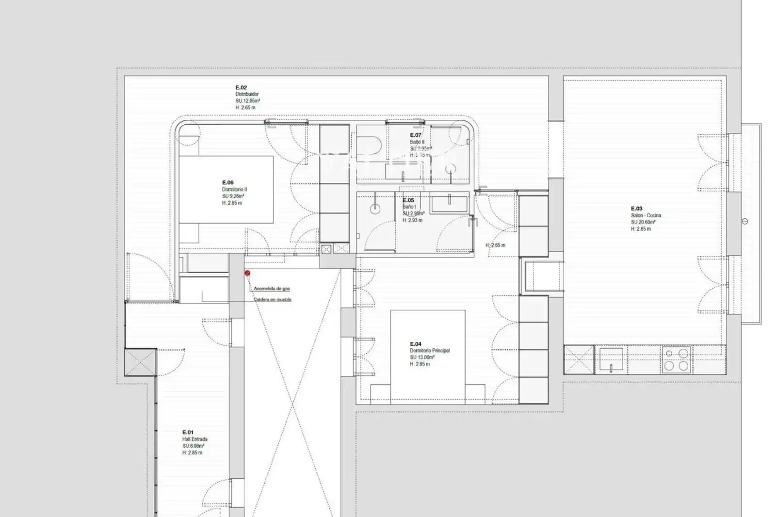 Piso en venta en Barrio de Salamanca
