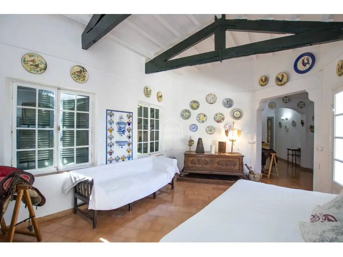 Casa rústica amb piscina en venda a Ferreries poble, imagen 18