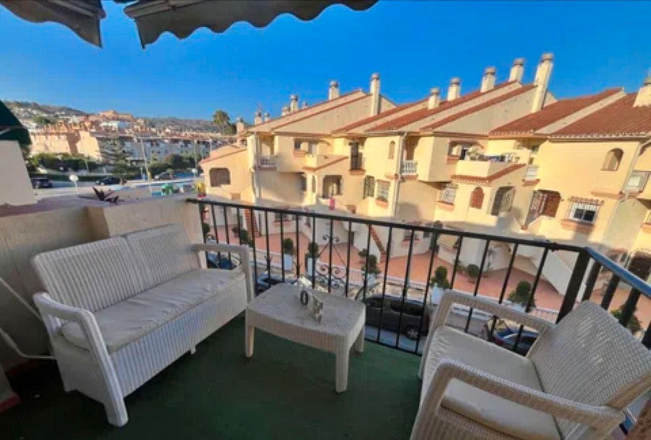 Terrace of Flat for sale in Rincón de la Victoria  with Air Conditioner, Terrace and Storage room