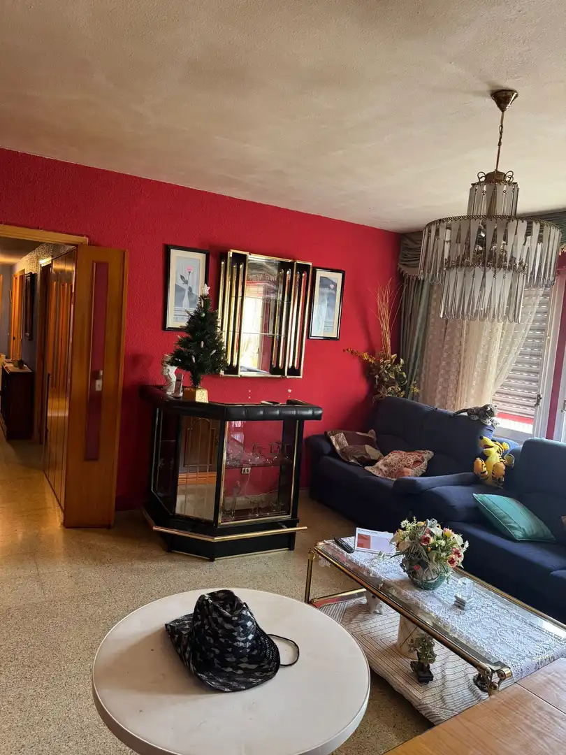 Living room of Flat for sale in Brea de Aragón  with Heating and Storage room