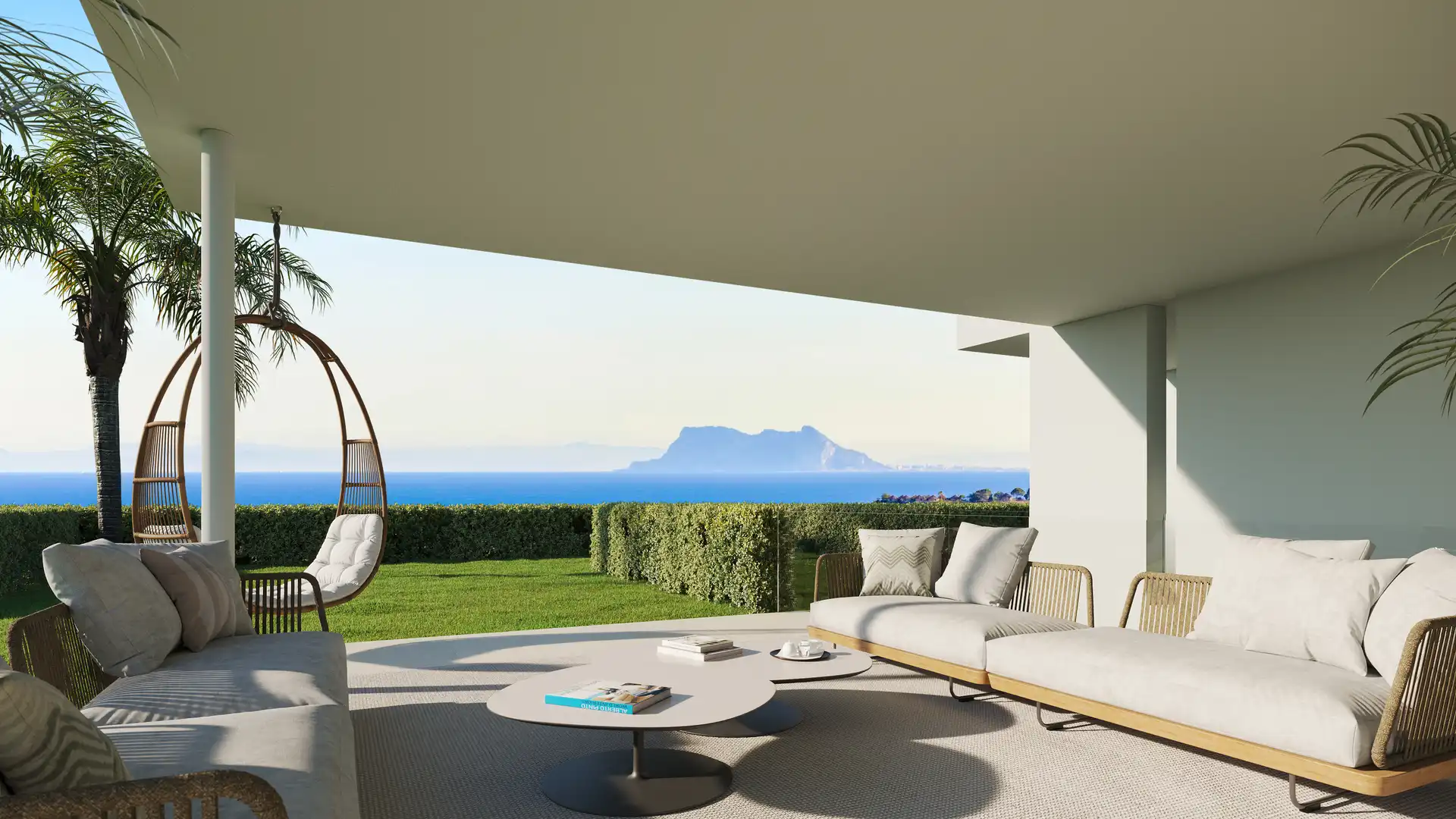 Terraza de Apartamento en venta en Benahavís con Aire acondicionado, Calefacción y Jardín privado