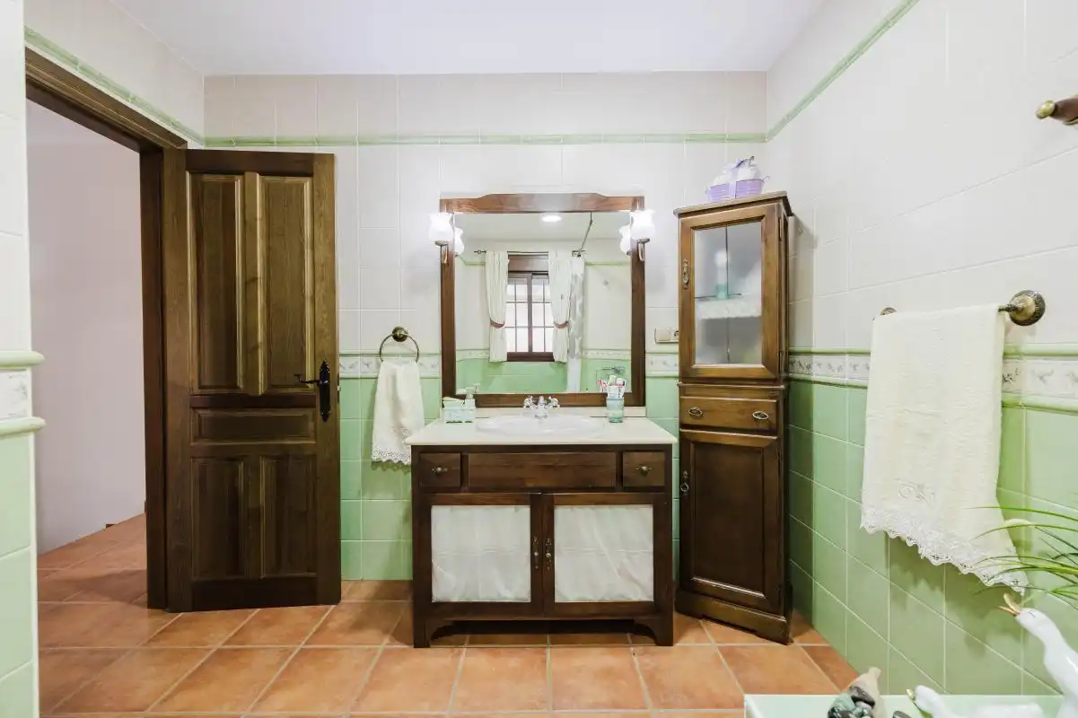 Bathroom of Detached homes for sale in Almogía  with Air Conditioner, Heating and Terrace