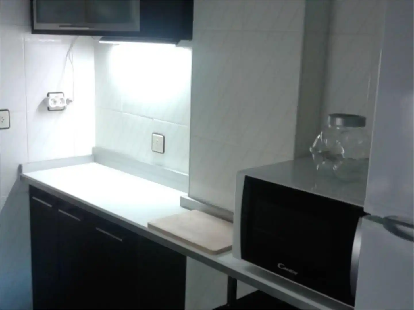 Kitchen of Flat for rent in Mazarrón  with Air Conditioner, Storage room and Furnished