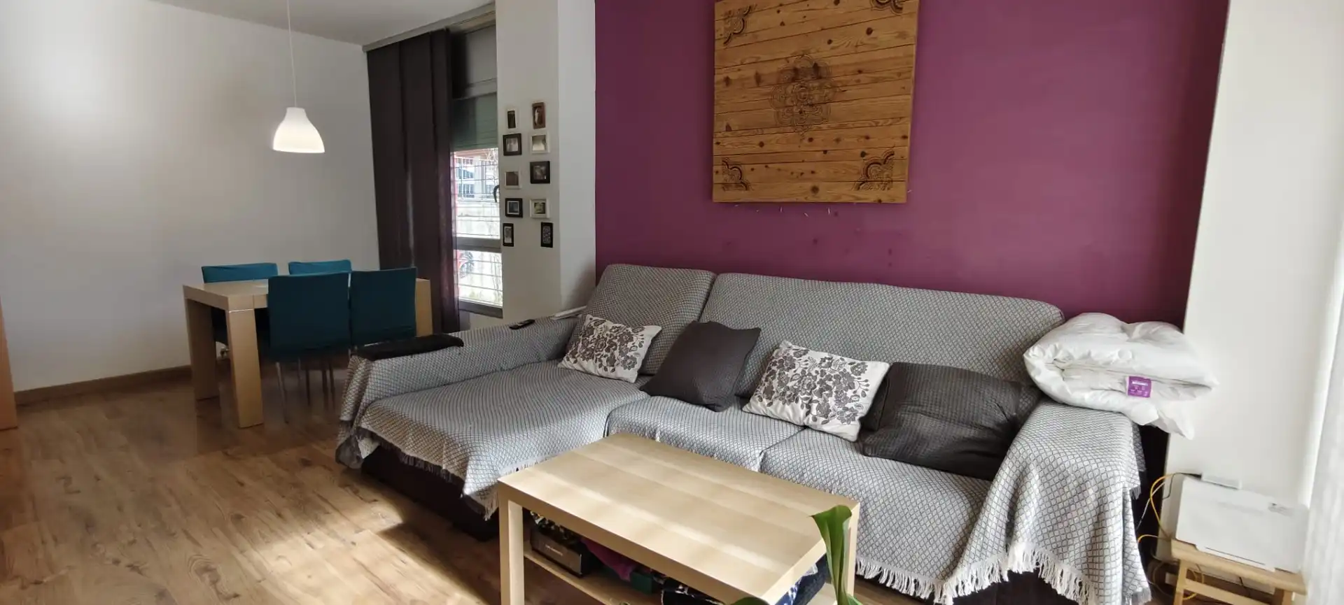 Sala de estar de Planta baja en venta en Cervelló con Aire acondicionado, Calefacción y Parquet