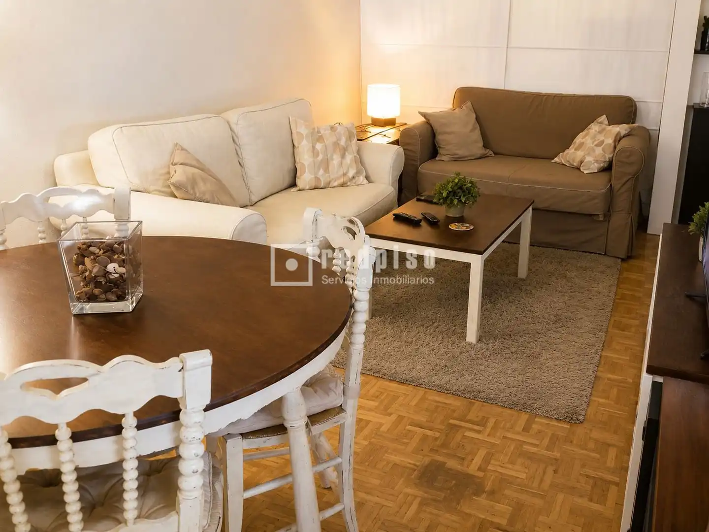Sala d'estar de Pis de lloguer en Madrid amb Aire condicionat, Calefacció i Parquet