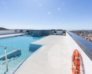 Swimming pool of Flat for sale in Málaga Capital  with Air Conditioner, Heating and Community pool