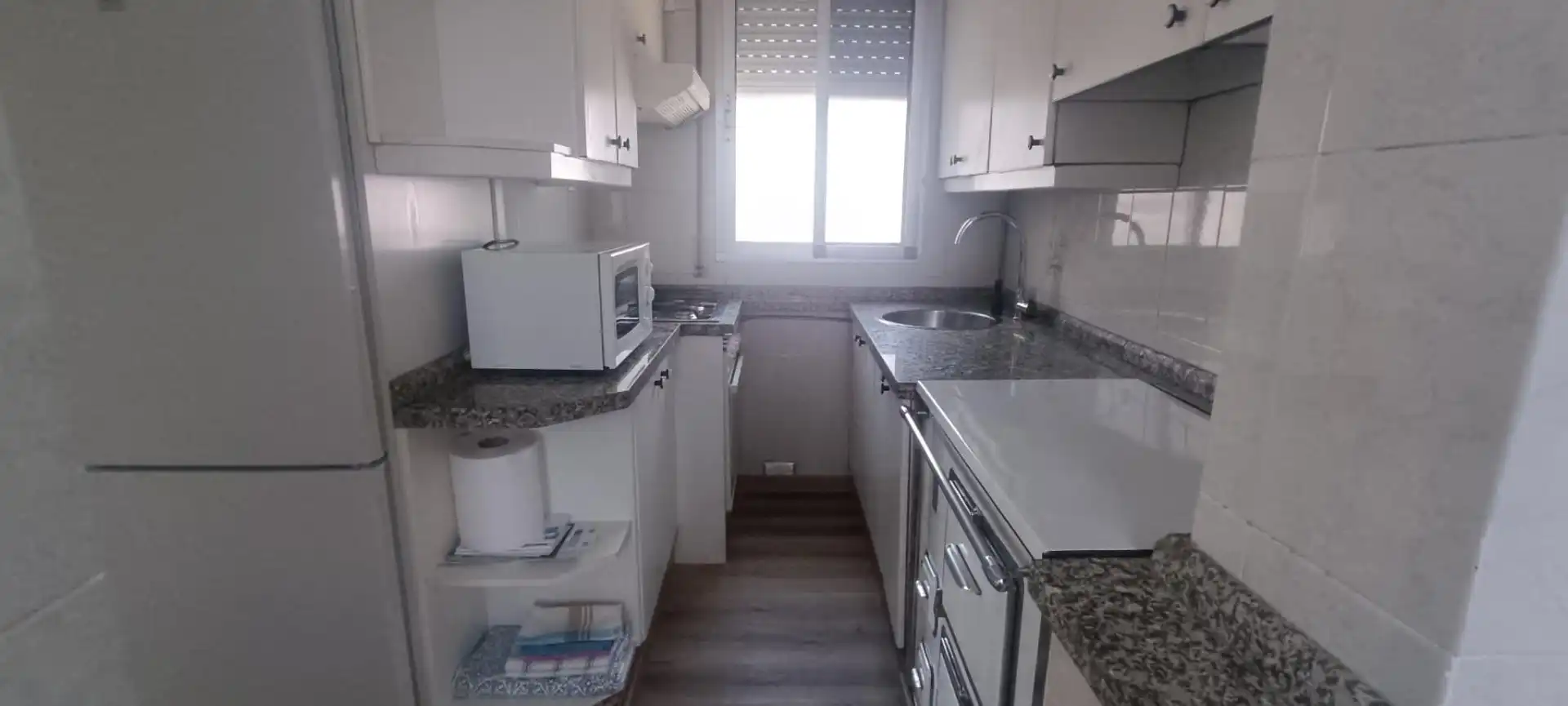 Kitchen of Flat for rent in Toreno  with Furnished
