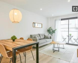 Living room of Flat to rent in L'Hospitalet de Llobregat  with Air Conditioner, Heating and Furnished
