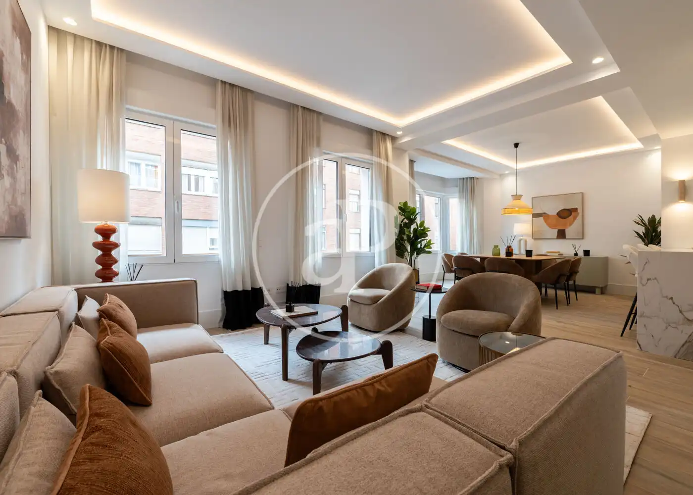 Sala de estar de Piso en venta en Madrid con Aire acondicionado y Calefacción