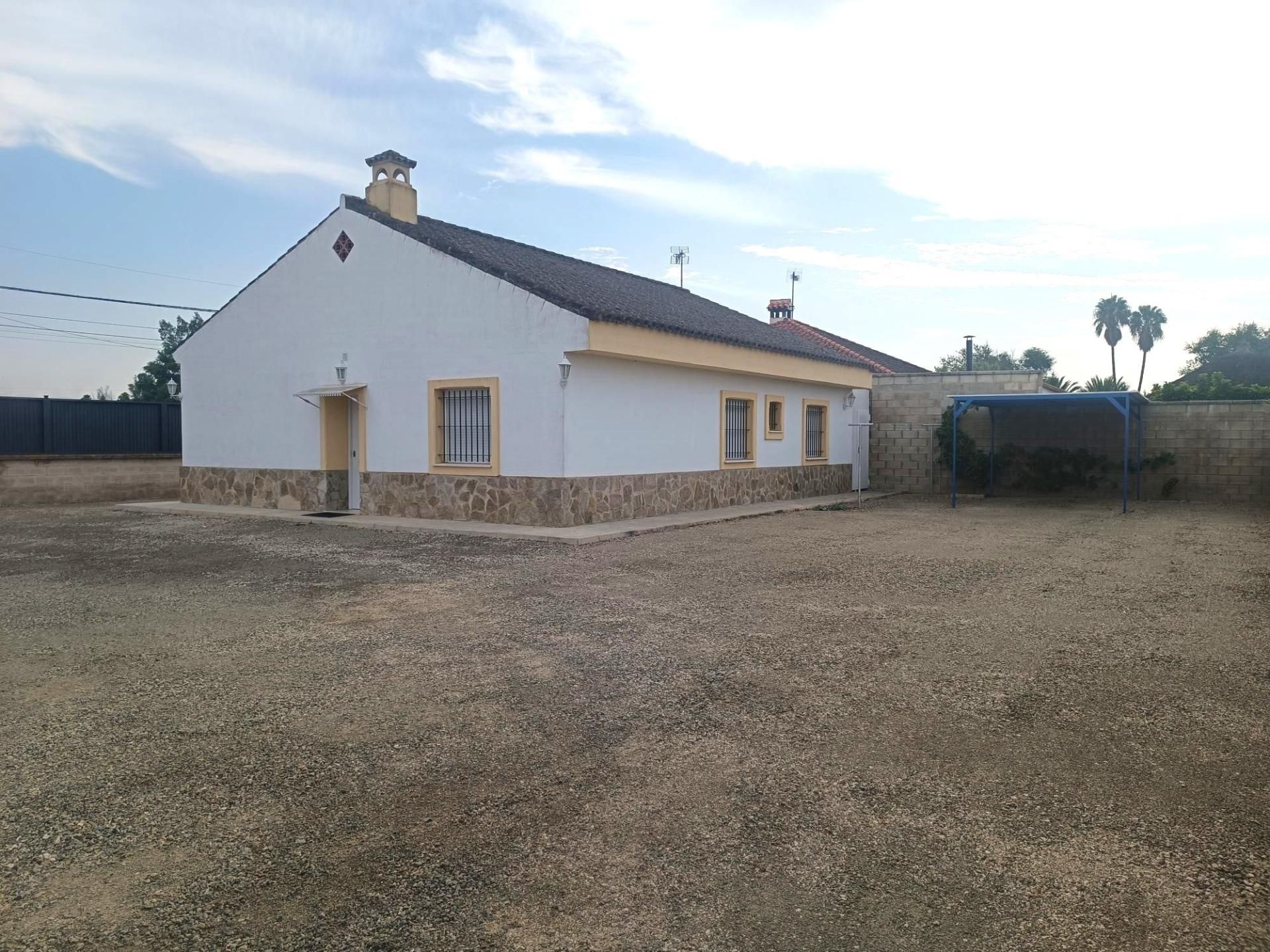 Exterior view of House or chalet for sale in Jerez de la Frontera  with Air Conditioner, Heating and Private garden
