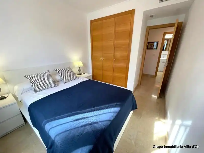 Schlafzimmer von Wohnungen zur Miete in Dénia mit Klimaanlage, Heizung und Terrasse