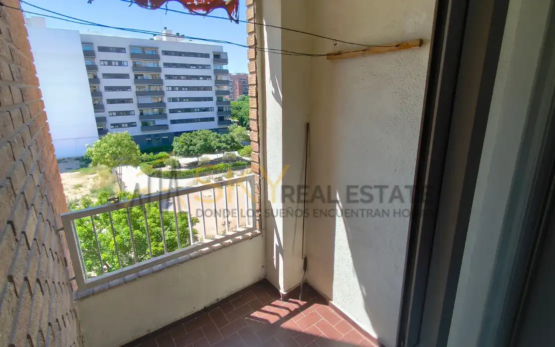 Balcony of Flat for sale in Valencia  with Air Conditioner, Heating and Terrace