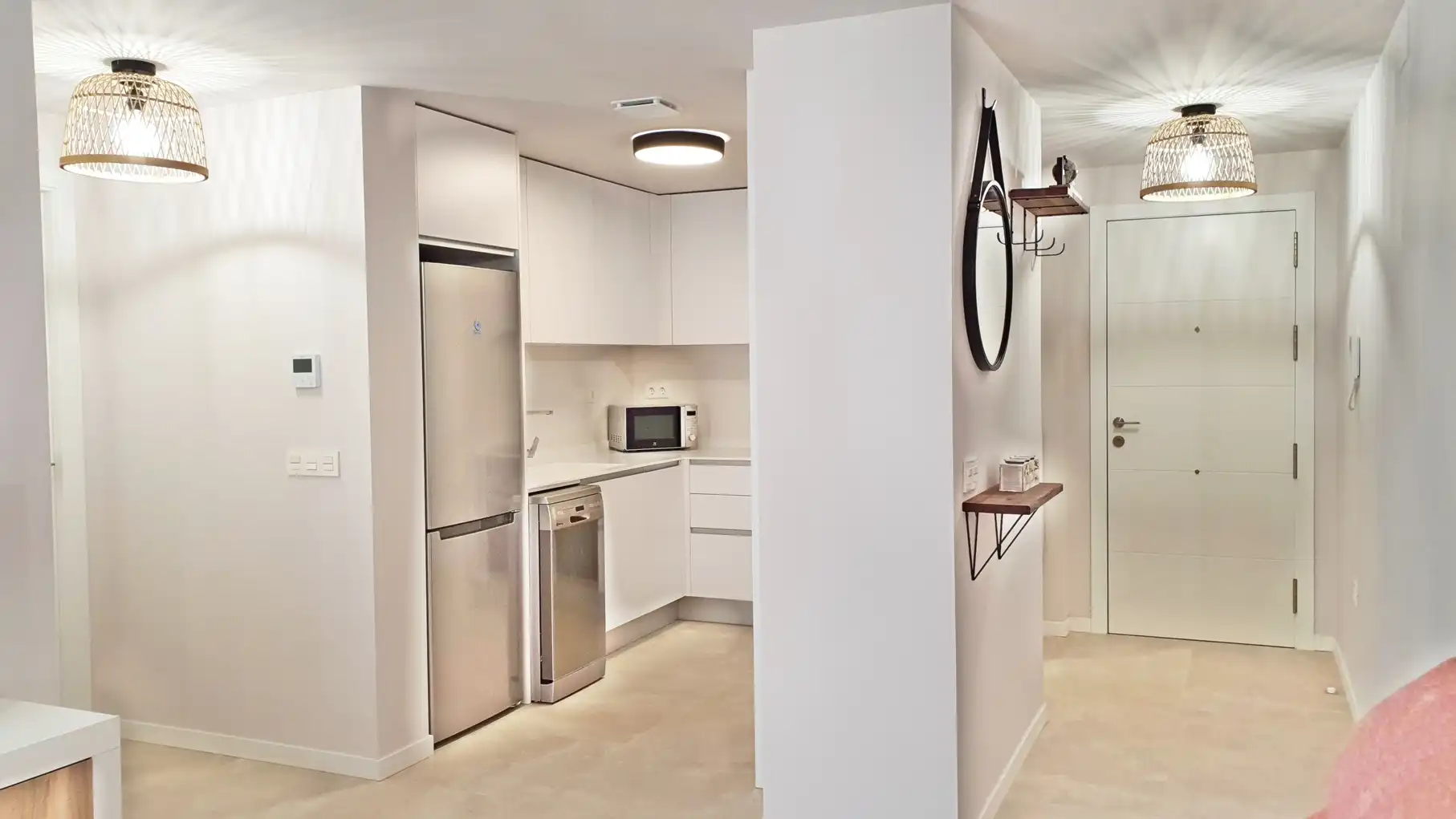 Cocina de Apartamento de alquiler en Oliva con Aire acondicionado, Calefacción y Terraza