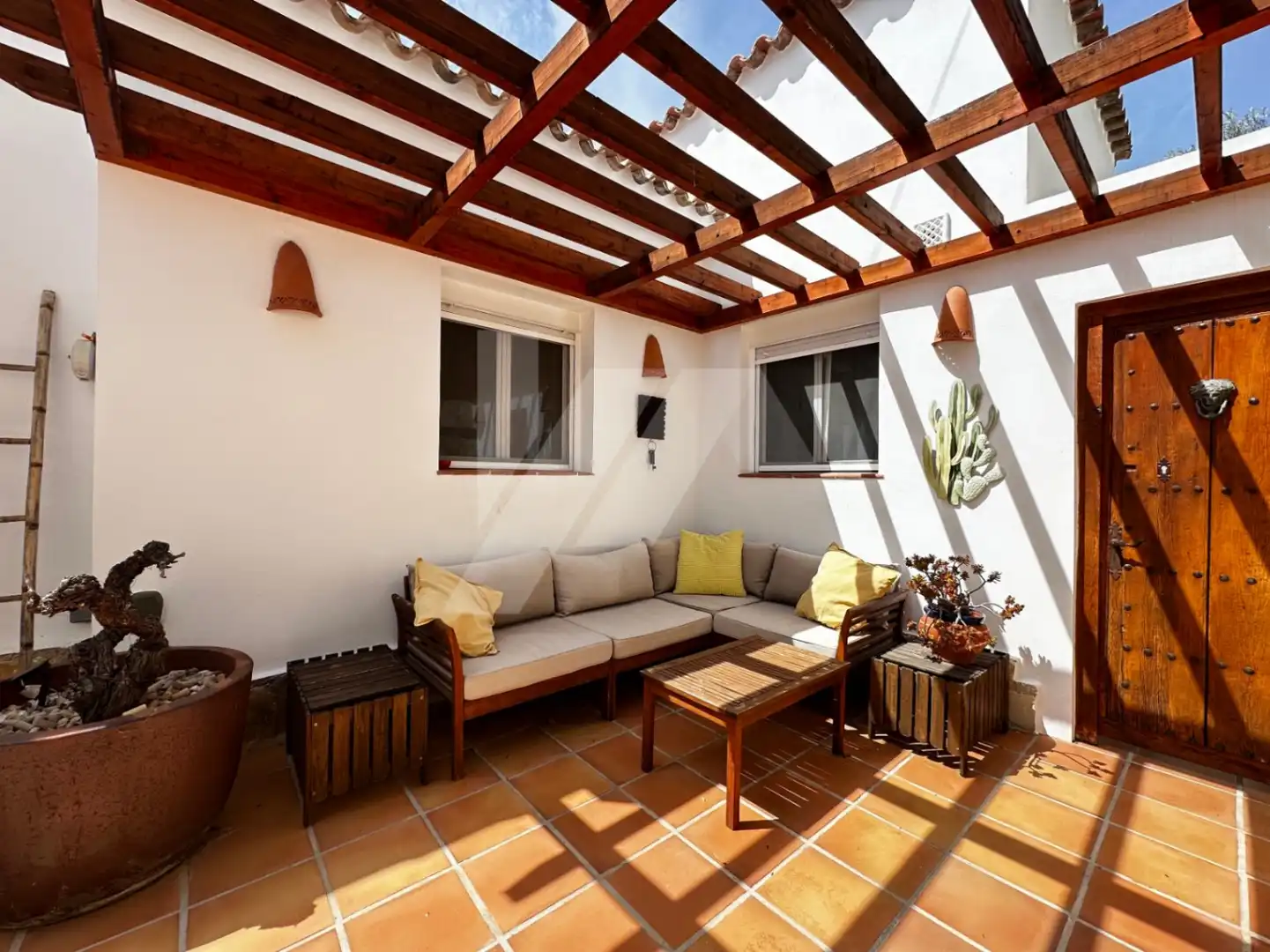 Terraza de Casa o chalet en venta en Benissa con Aire acondicionado, Calefacción y Jardín privado
