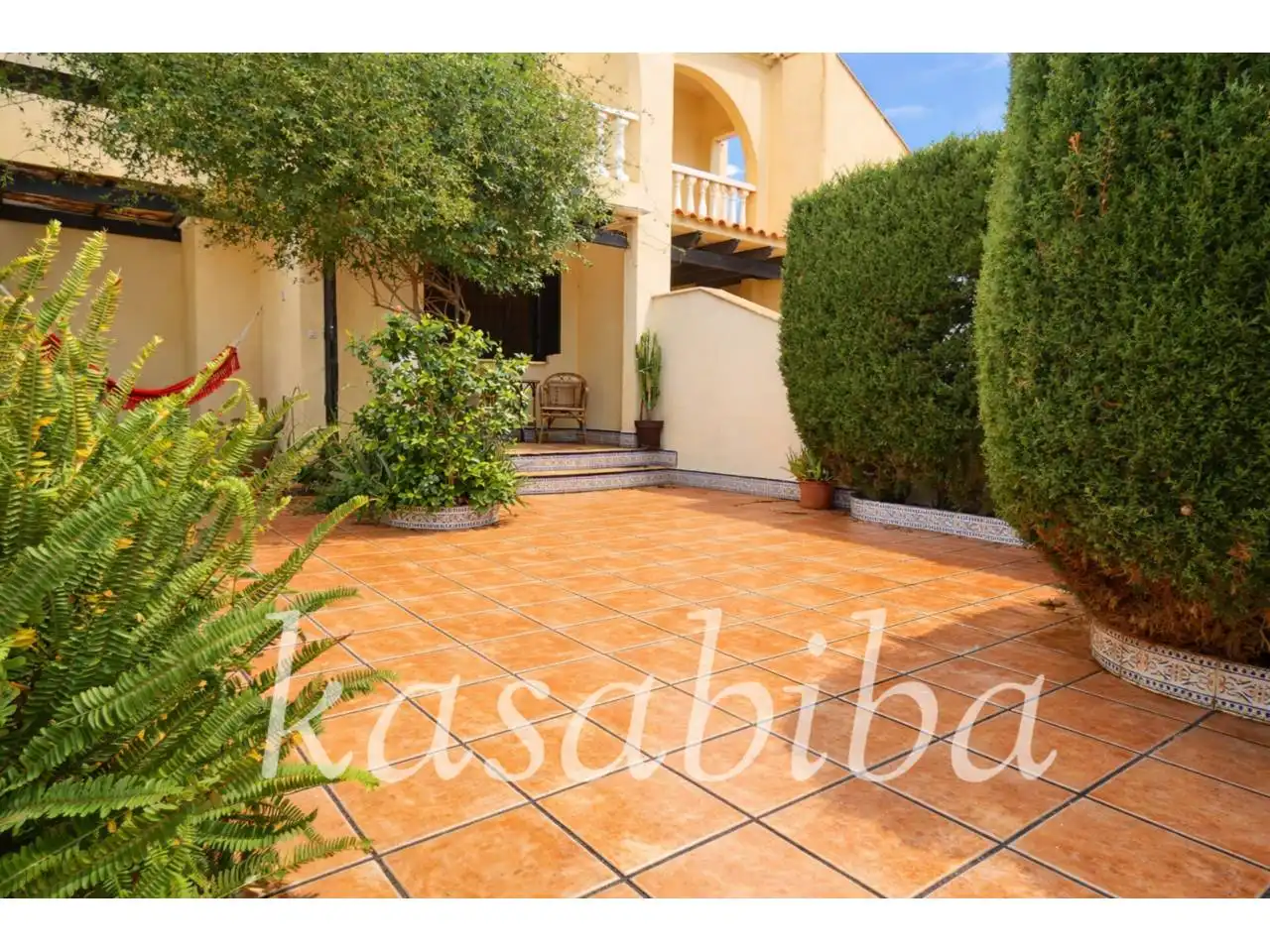 Jardín de Casa adosada en venta en Tavernes de la Valldigna con Terraza y Piscina comunitaria