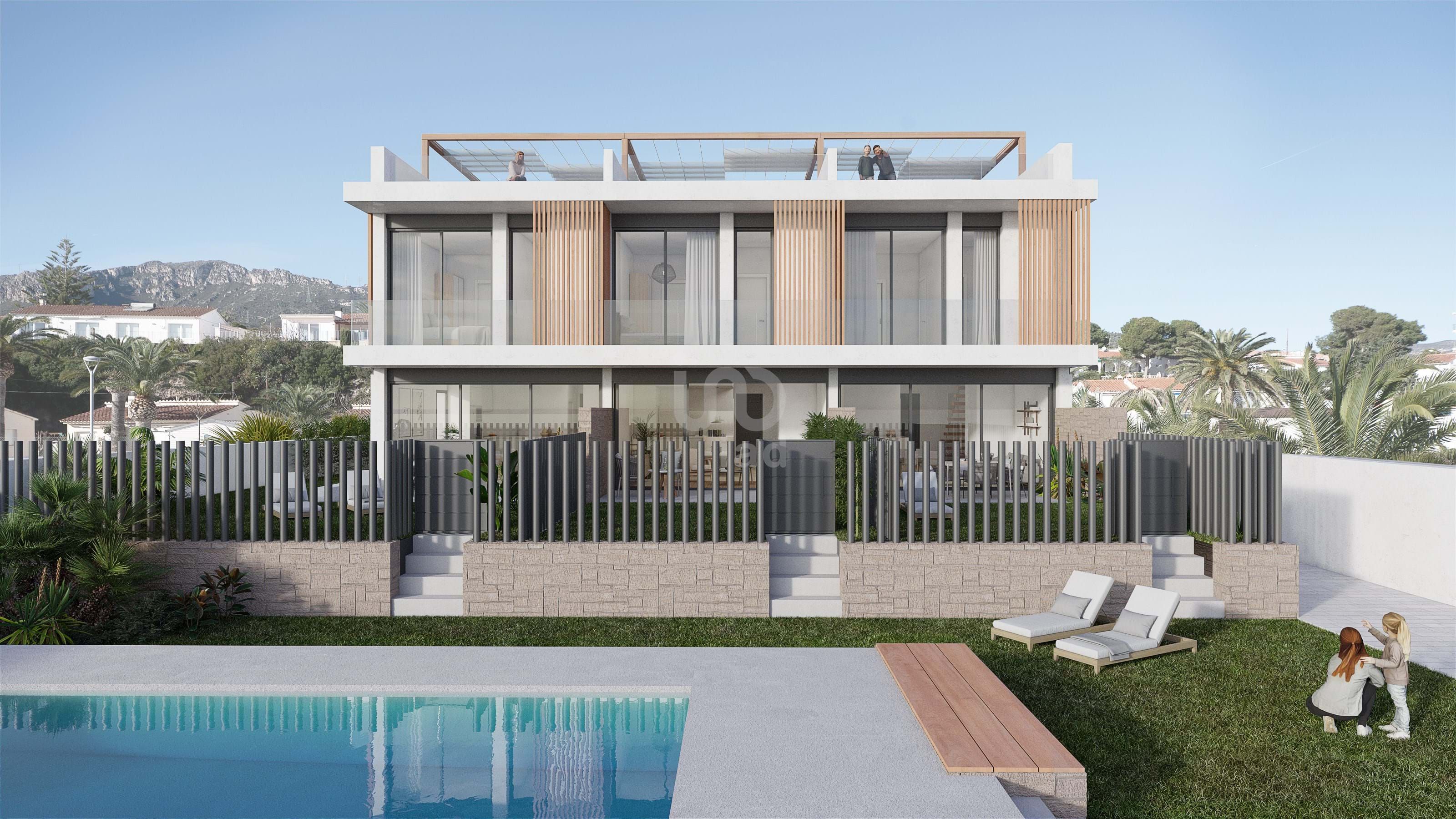 Exterior view of House or chalet for sale in Vandellòs i l'Hospitalet de l'Infant  with Air Conditioner, Heating and Terrace