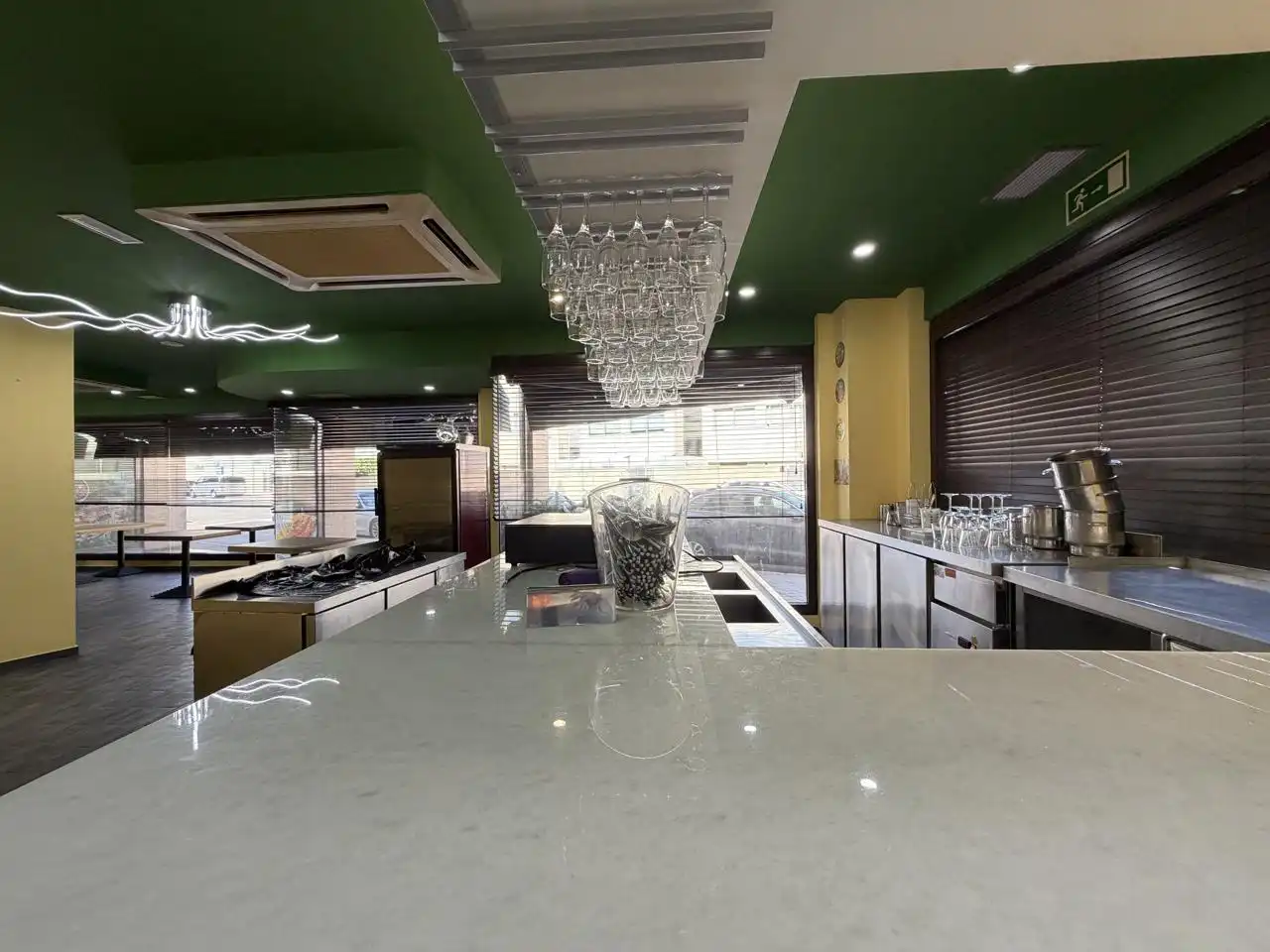 Cocina de Local de alquiler en Madrid con Aire acondicionado