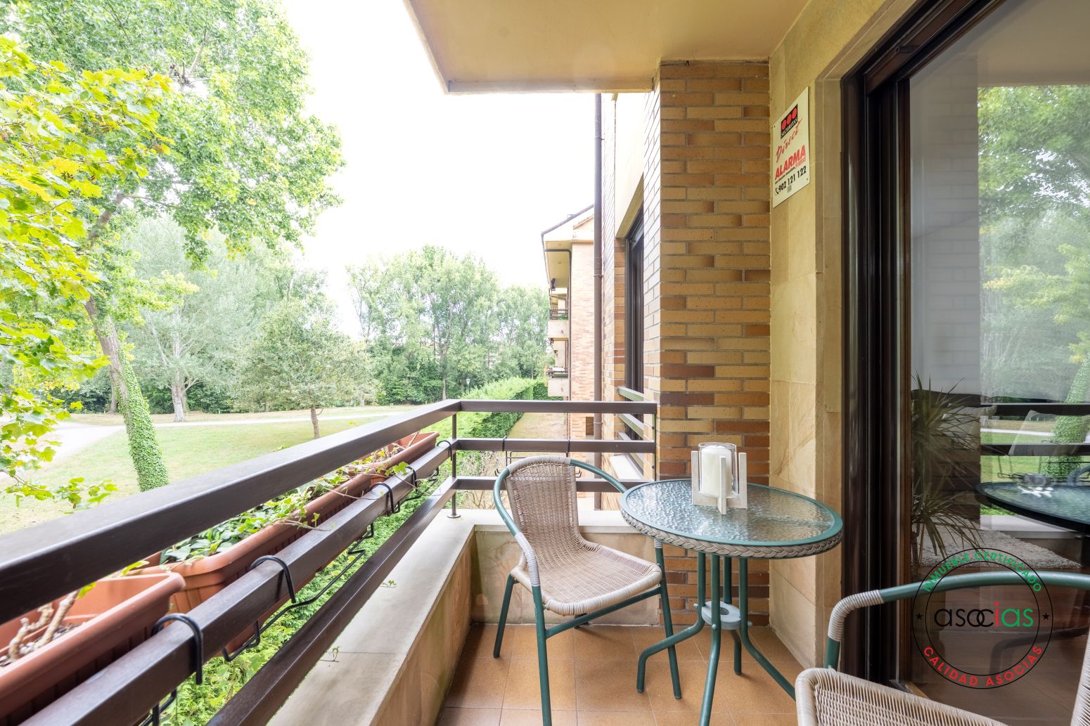 Terrace of Flat for sale in Gijón   with Heating, Private garden and Terrace