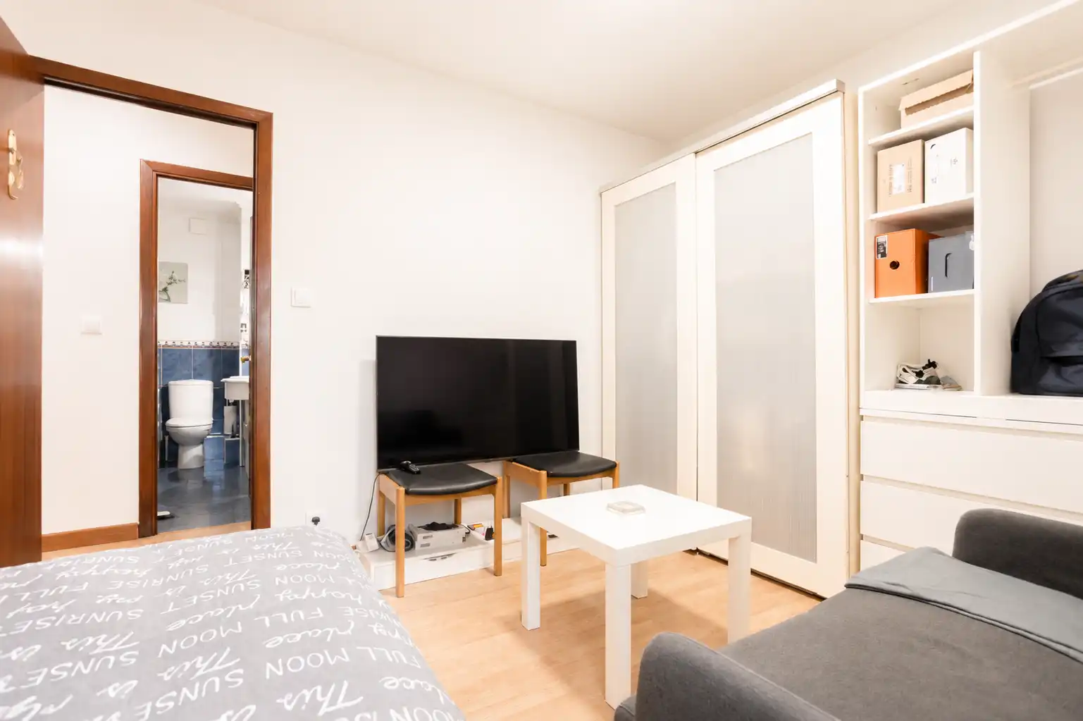 Sala de estar de Piso en venta en A Coruña Capital  con Calefacción, Terraza y Trastero