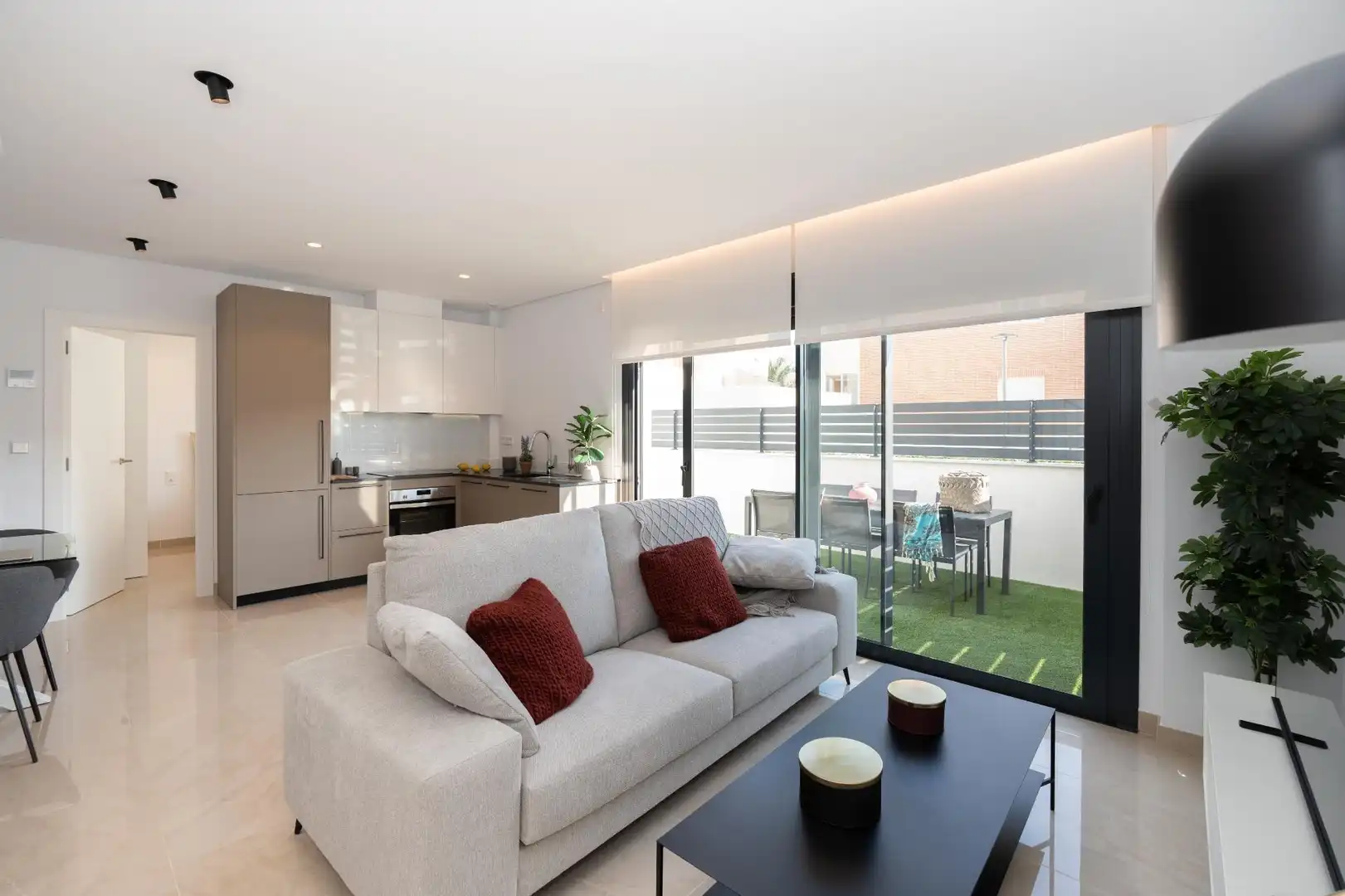 Sala de estar de Casa adosada en venta en Elche / Elx con Piscina comunitaria