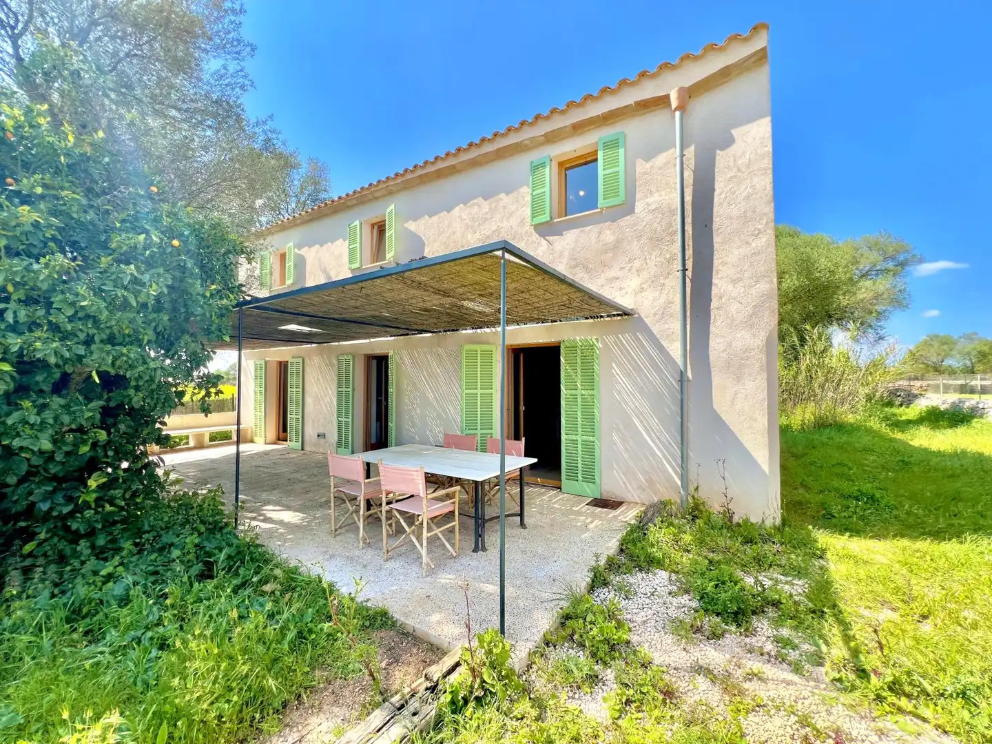 Vista exterior de Casa o xalet en venda en Porreres amb Aire condicionat, Calefacció i Terrassa