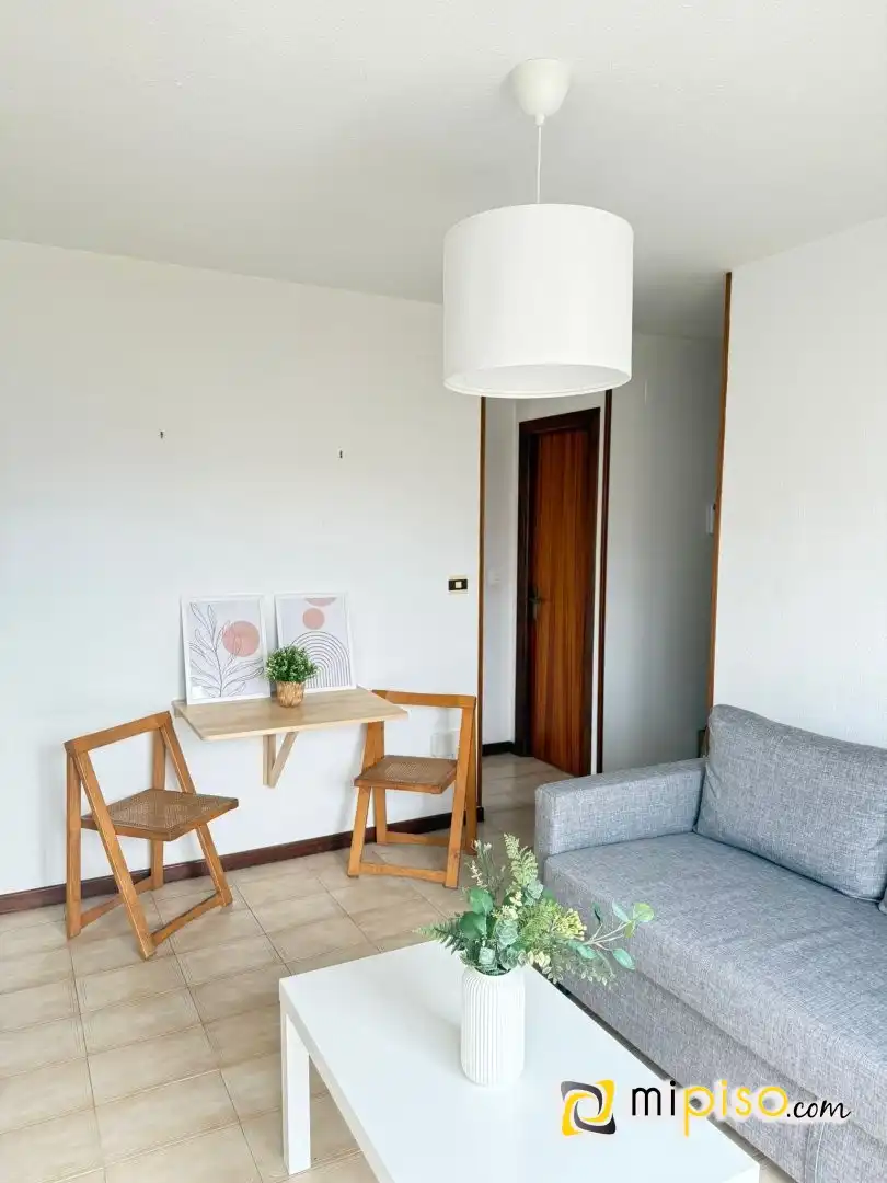 Sala d'estar de Pis de lloguer en Laredo amb Terrassa i Moblat