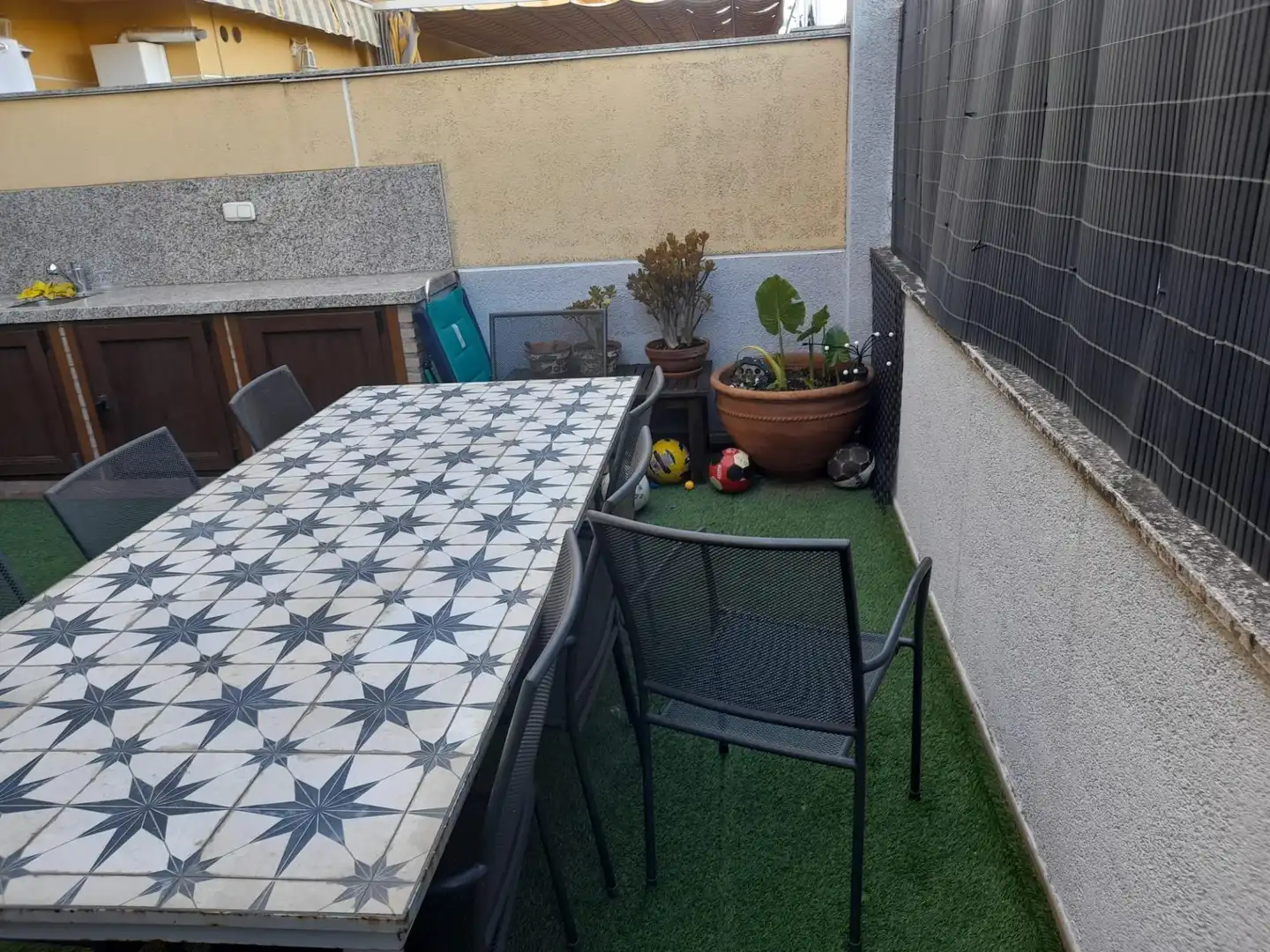 Terrace of Detached homes for sale in Cáceres  with Air Conditioner, Heating and Storage room