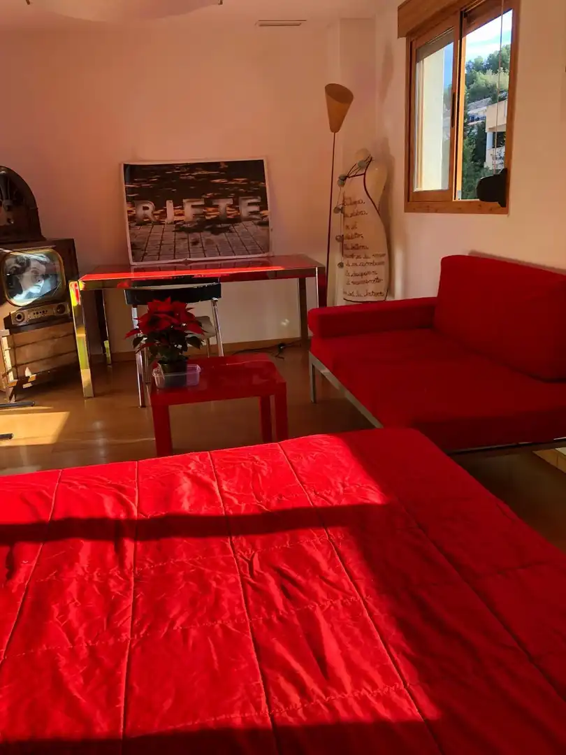 Sala d'estar de Casa adosada en venda en Torrent amb Aire condicionat, Calefacció i Terrassa
