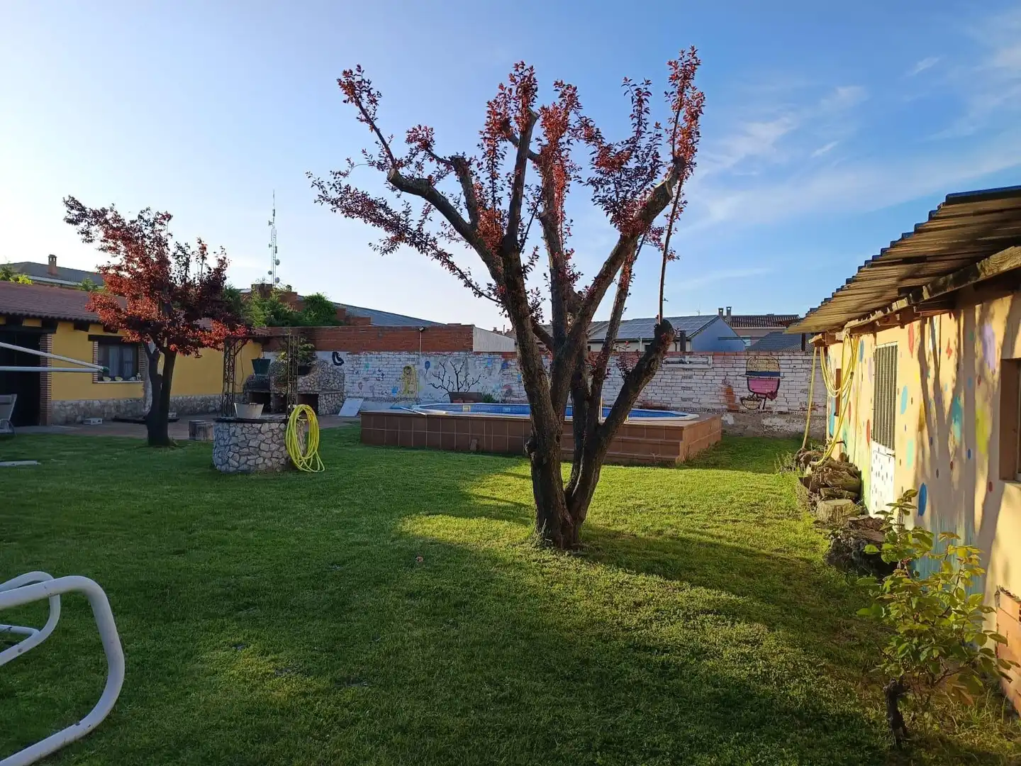 Jardín de Casa o chalet en venta en La Pedraja de Portillo  con Calefacción, Jardín privado y Piscina