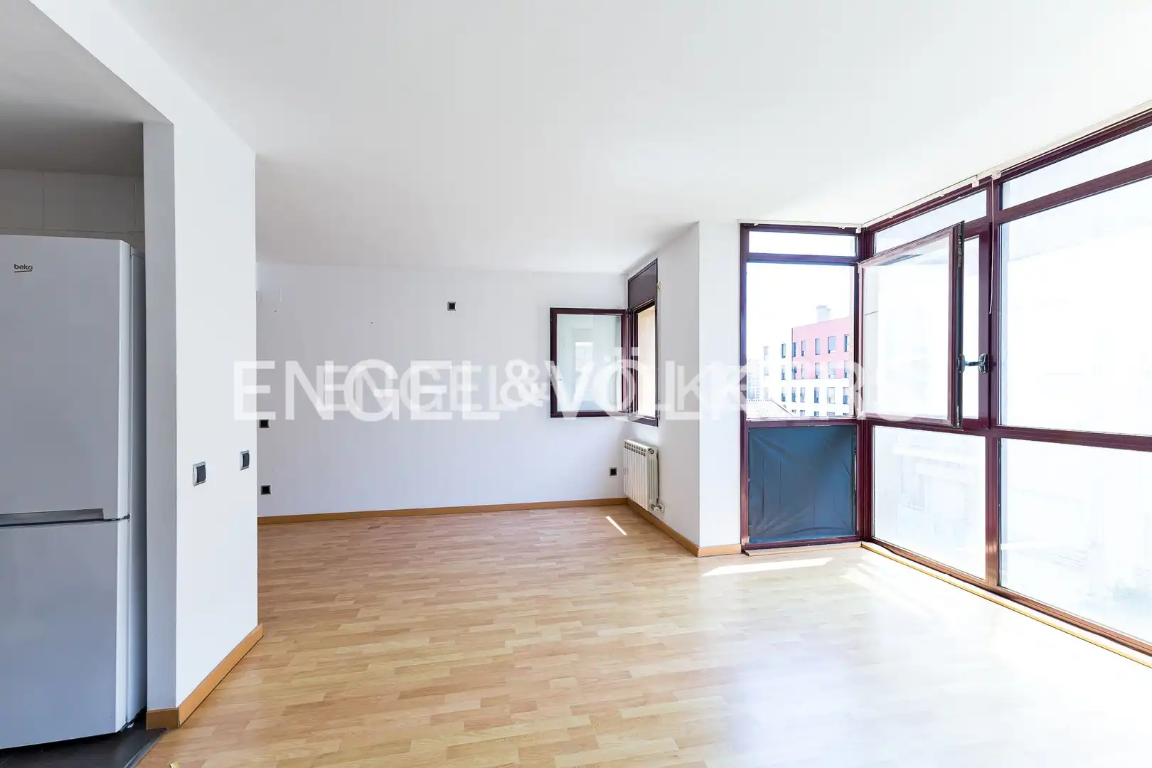 Sala de estar de Piso en venta en Barcelona con Aire acondicionado, Calefacción y Parquet