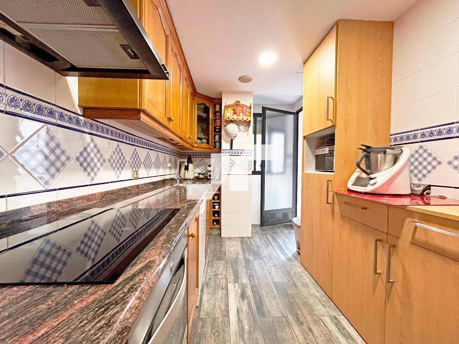 Kitchen of Flat for sale in Vila-real  with Air Conditioner, Heating and Terrace