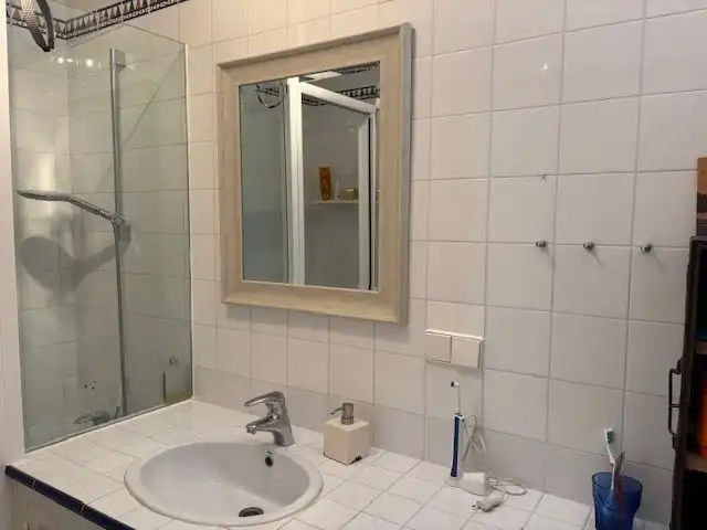 Bathroom of Houses for sale in Sant Josep de sa Talaia  with Air Conditioner, Heating and Private garden