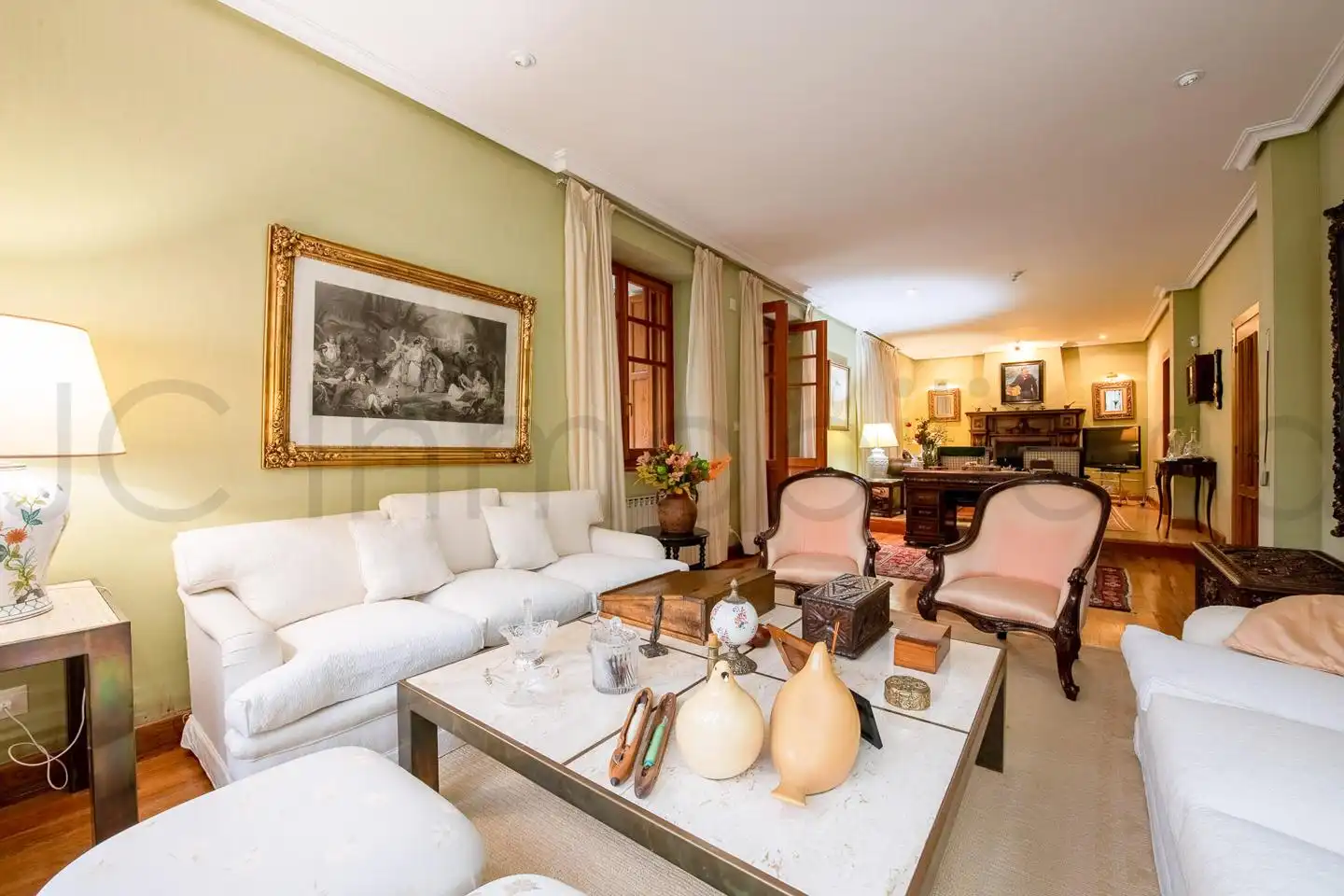 Living room of Houses for sale in Liendo  with Heating, Terrace and Swimming Pool