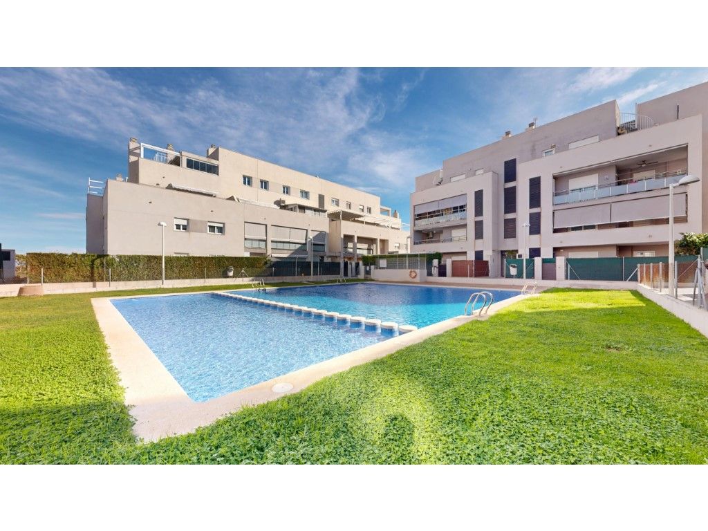 Swimming pool of Flat for sale in Sagunto / Sagunt  with Private garden, Terrace and Furnished
